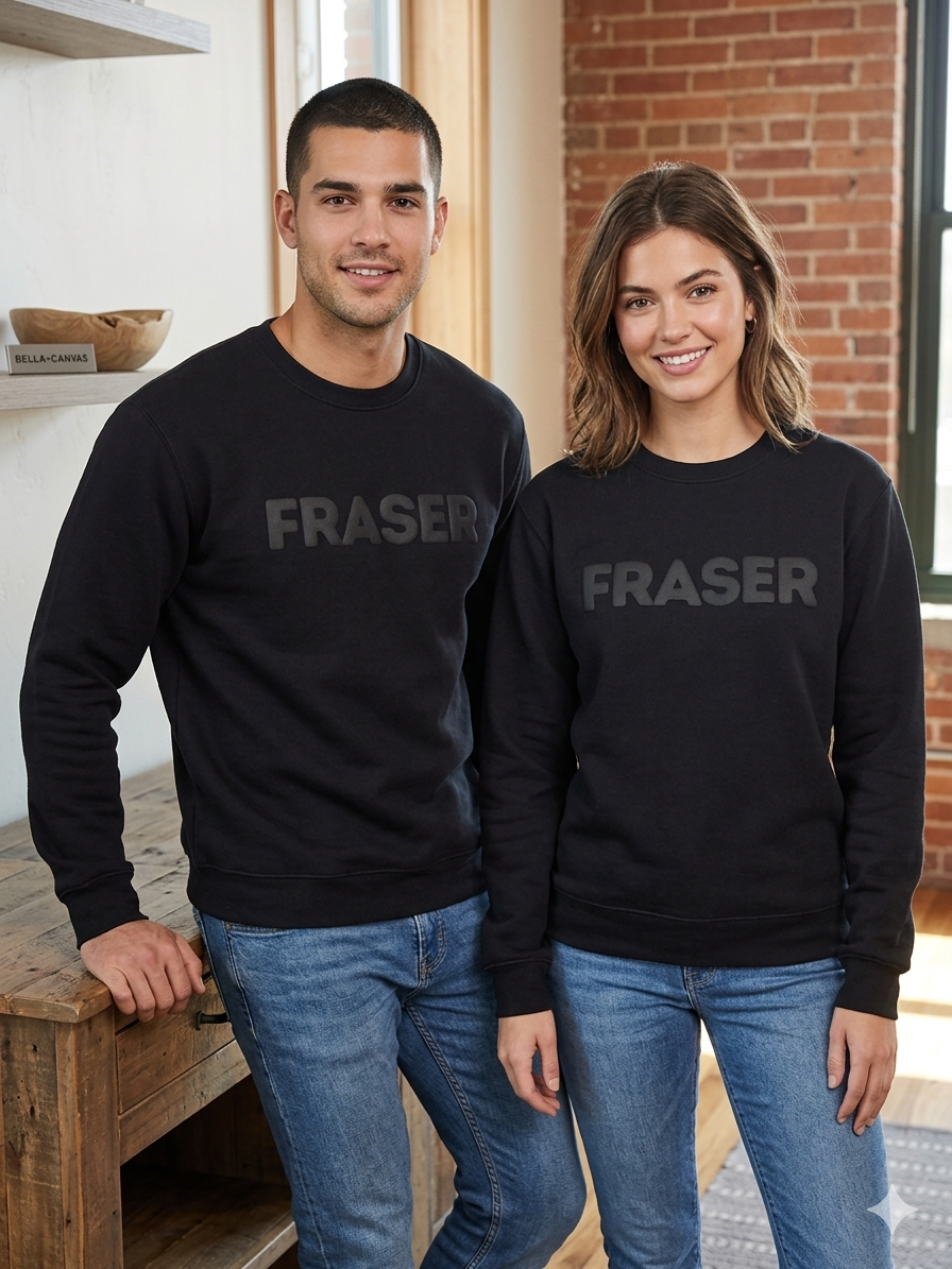 Black Crewneck FRASER