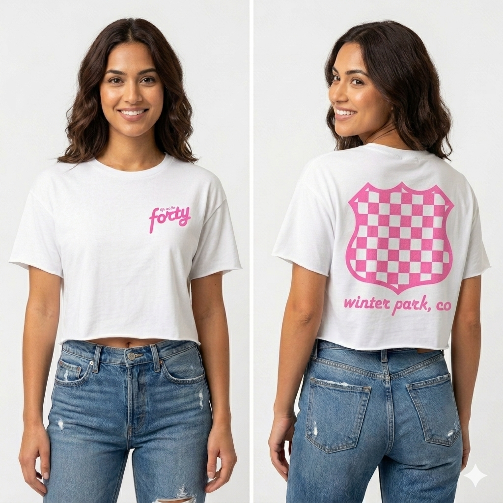 Crop Tee - Winter Park