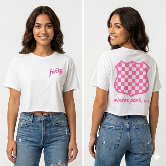 Crop Tee - Winter Park